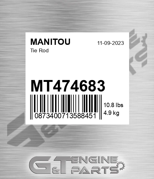 MT474683 MANITOU Tie Rod