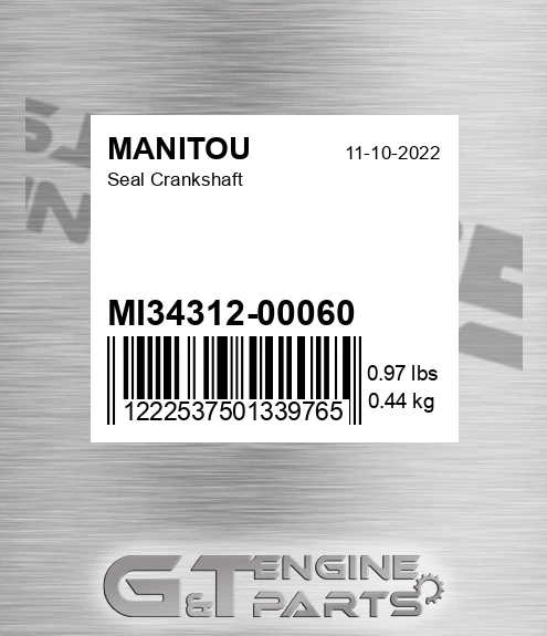 MI34312-00060 Seal Crankshaft