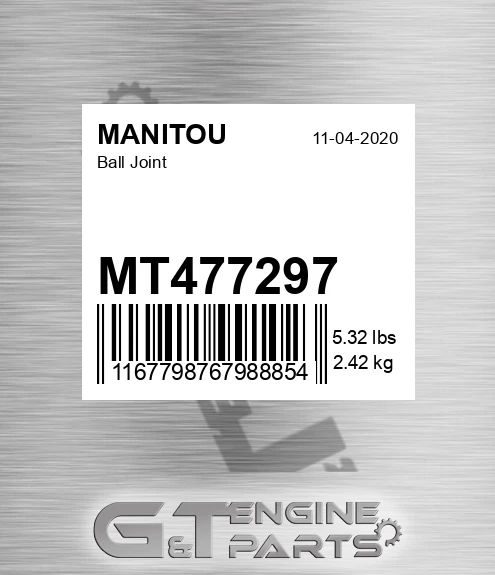 MT477297 MANITOU Ball Joint