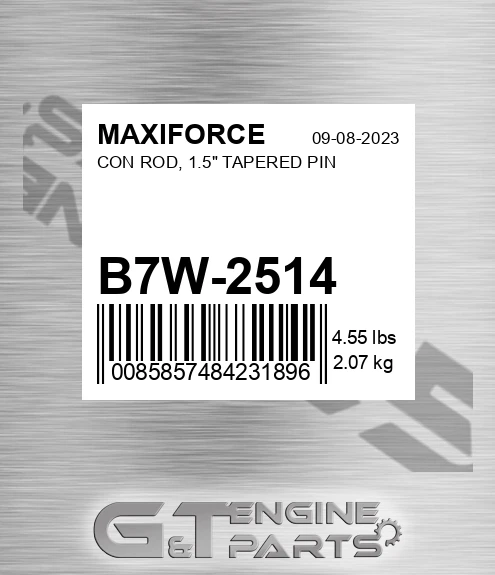 B7W-2514 Con Rod, 1.5" Tapered Pin for MAXIFORCE