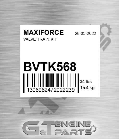 BVTK568 Valve Train Kit for MAXIFORCE