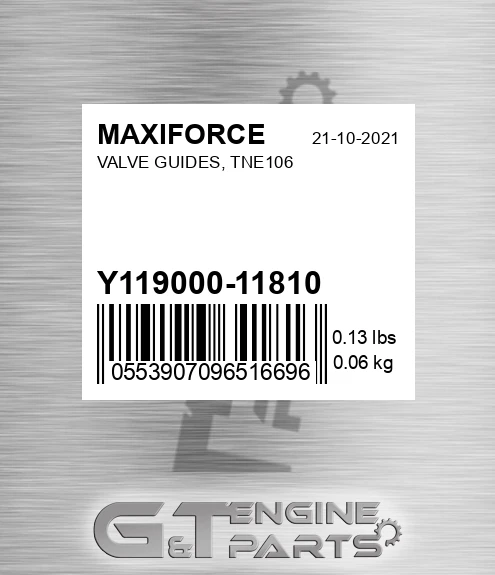 Y119000-11810 Valve Guides, Tne106