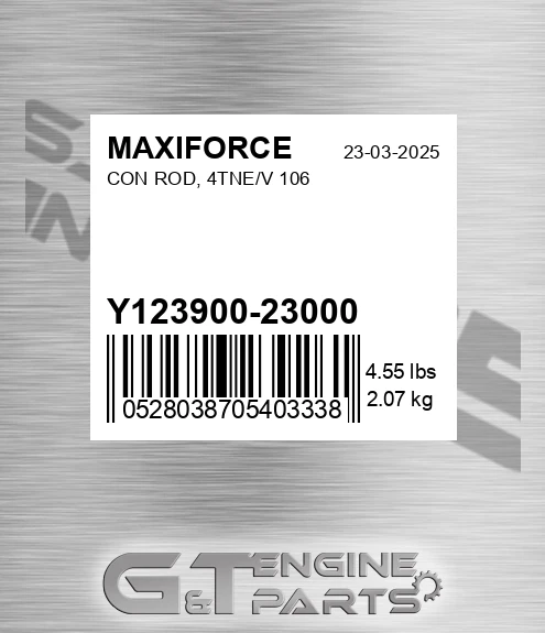 Y123900-23000 Con Rod, 4tne/v 106 for MAXIFORCE