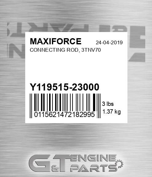 Y119515-23000 Connecting Rod, 3tnv70 for MAXIFORCE