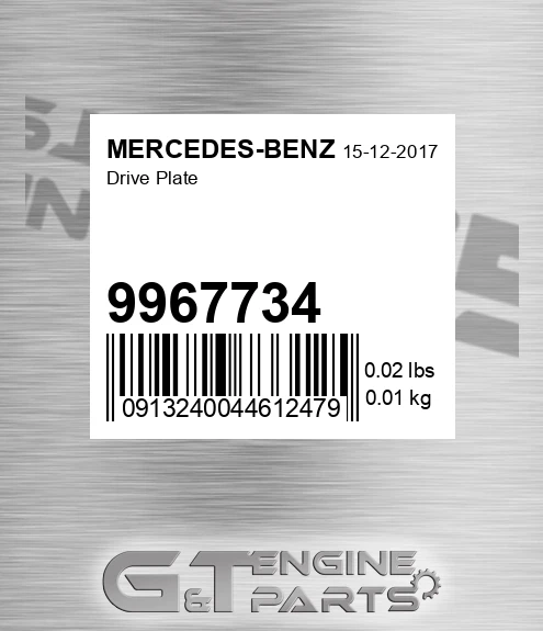 9967734 Drive Plate