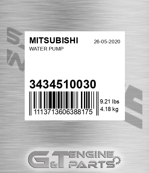 34345-10030 Water Pump