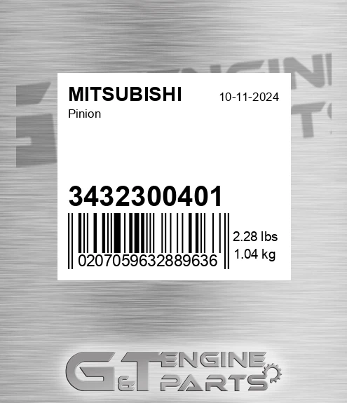 34323-00401 Pinion