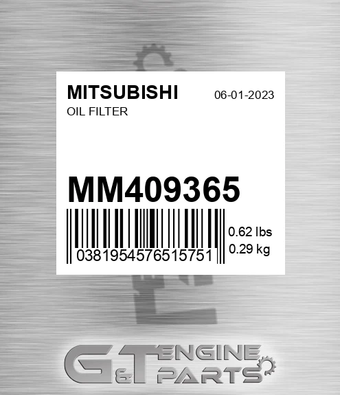 .MM409365 Oil Filter