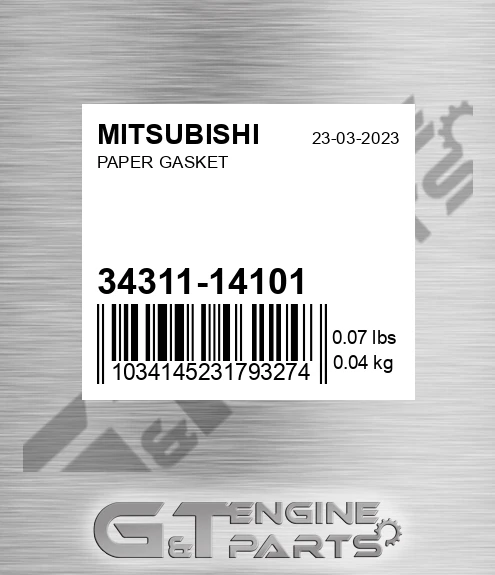 34311-14101 Paper Gasket