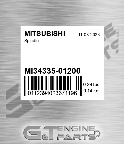 MI34335-01200 Spindle