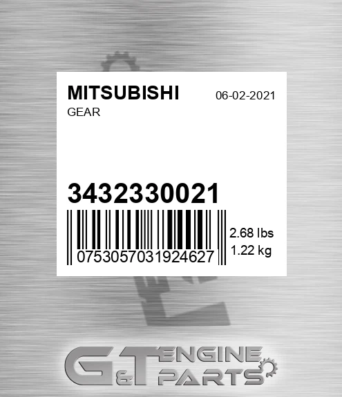 34323-30021 Gear