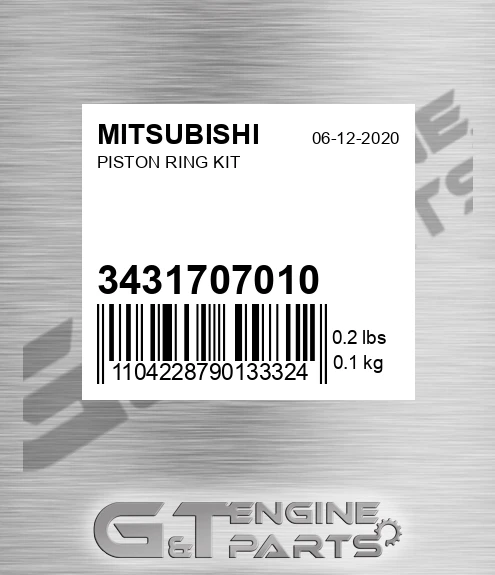 34317-07010 Piston Ring Kit