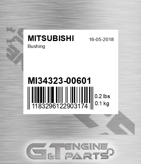 MI34323-00601 Bushing