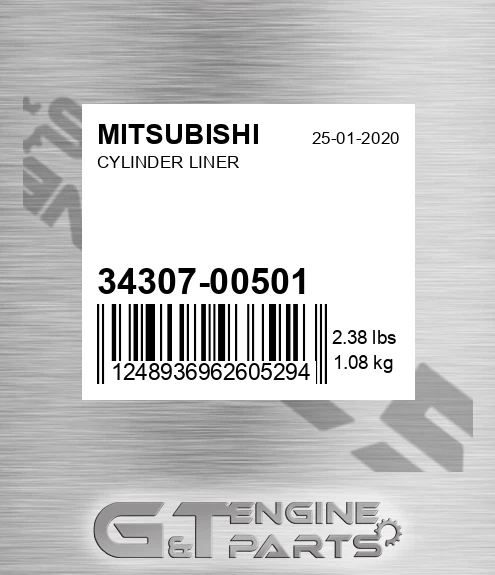 34307-00501 Cylinder Liner