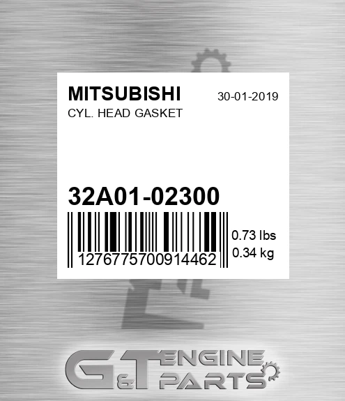 32A01-02300 Cyl. Head Gasket