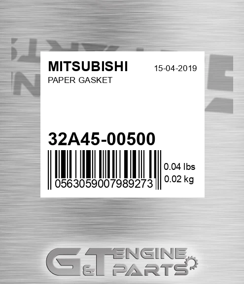 32A45-00500 Paper Gasket