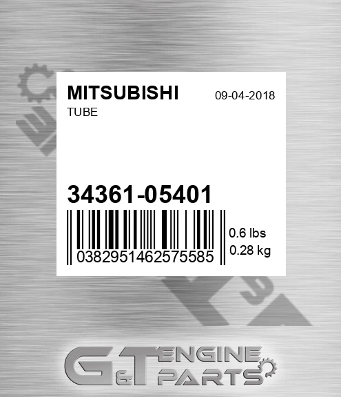 34361-05401 Tube