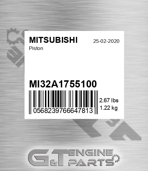 MI32A17-55100 Piston