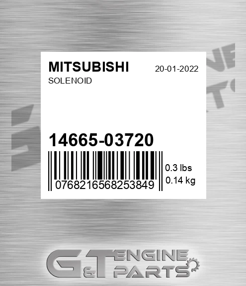 14665-03720 Solenoid
