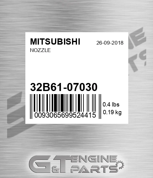 32B61-07030 Nozzle