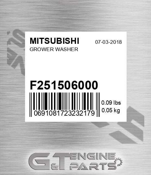 F2515-06000 Grower Washer