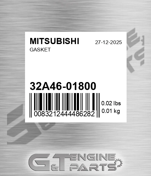 32A46-01800 Gasket