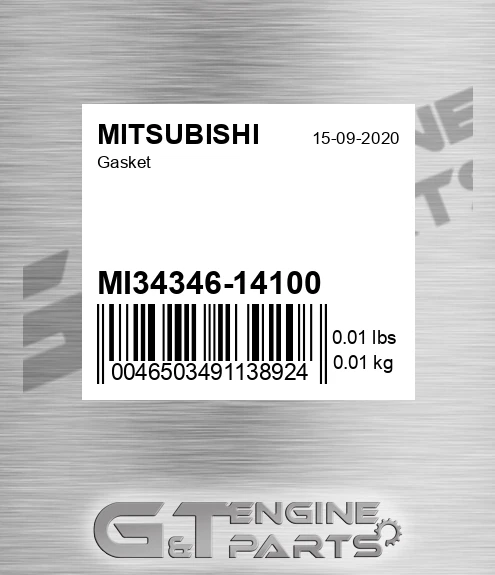 MI34346-14100 Gasket