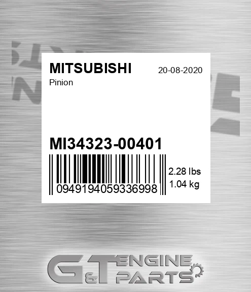 MI34323-00401 Pinion