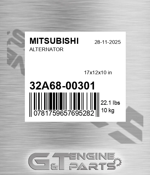 32A68-00301 Alternator
