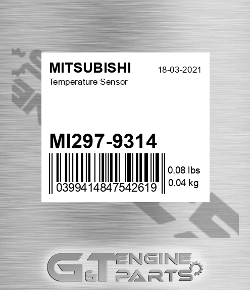 MI297-9314 Temperature Sensor