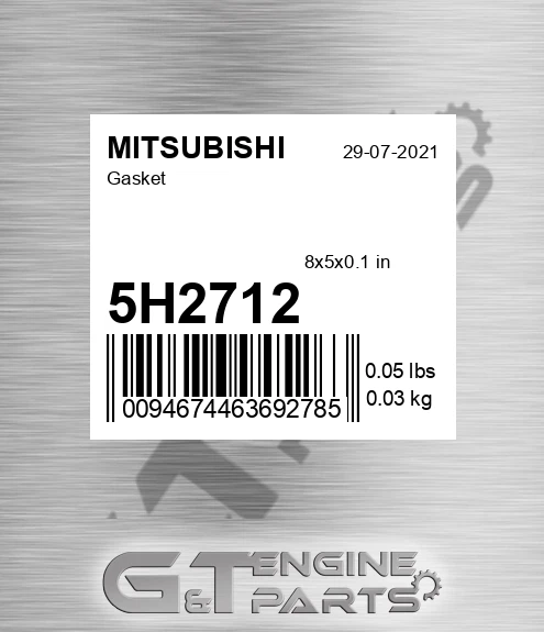 5H2712 Gasket