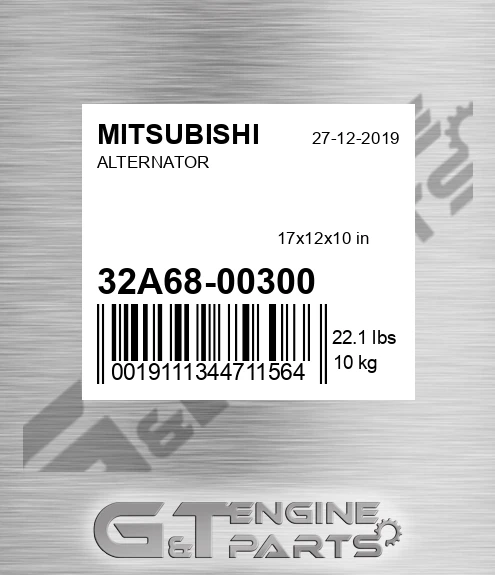 32A68-00300 Alternator