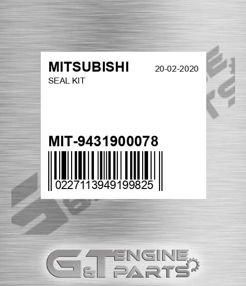 MIT-9431900078 Seal Kit