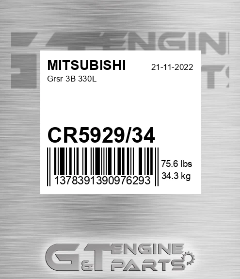 CR5929/34 Grsr 3b 330l