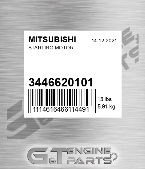 3446620101 Starting Motor