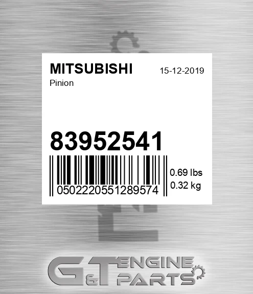 83952541 Pinion