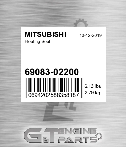 69083-02200 Floating Seal for MITSUBISHI