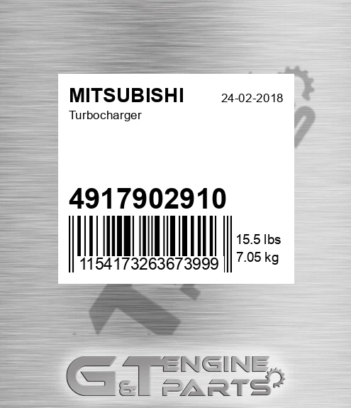 4917902910 Turbocharger
