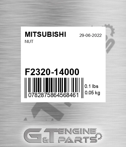 F2320-14000 Nut