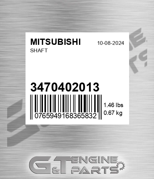 34704-02013 Shaft