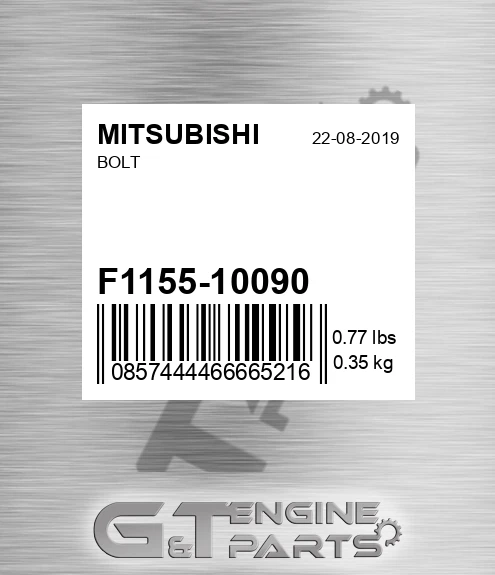 F1155-10090 Bolt