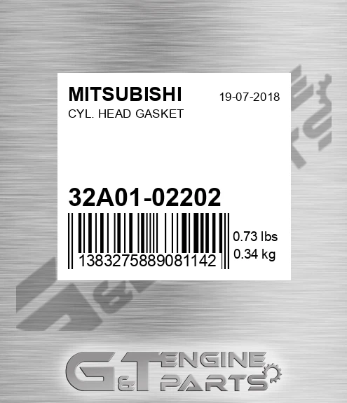 32A01-02202 Cyl. Head Gasket