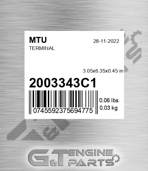 2003343C1 MTU Terminal