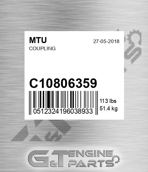 C10806359 Coupling