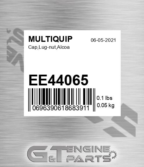 EE44065 Cap,lug-nut,alcoa