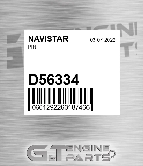 D56334 Pin