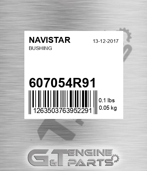 607054R91 Bushing