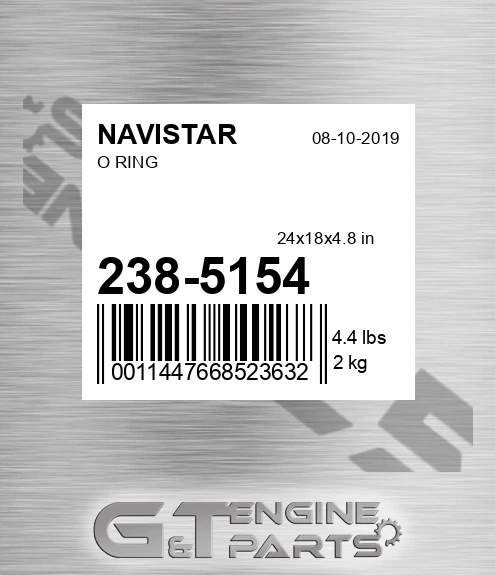 238-5154 O Ring