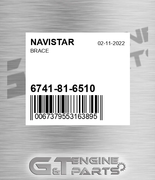 6741-81-6510 Brace