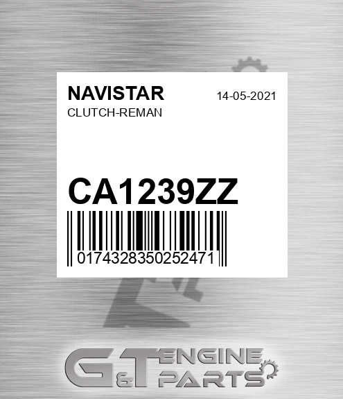 CA1239ZZ Clutch-reman